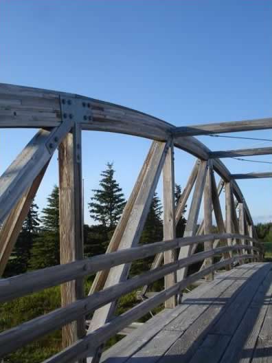 Wooden bridge