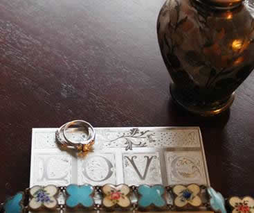 Wedding Ring and Mom's Things