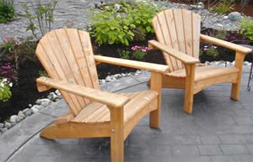 Adirondack chairs